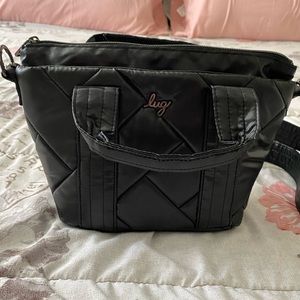 LUG MINI DORY BLACK CROSSBODY